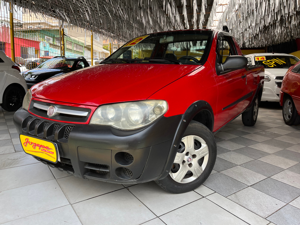 Fiat Strada Vermelho