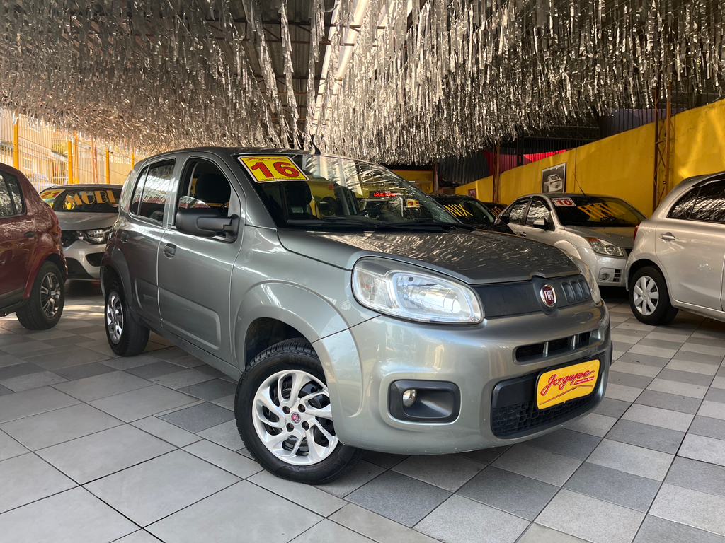 Fiat Uno Cinza