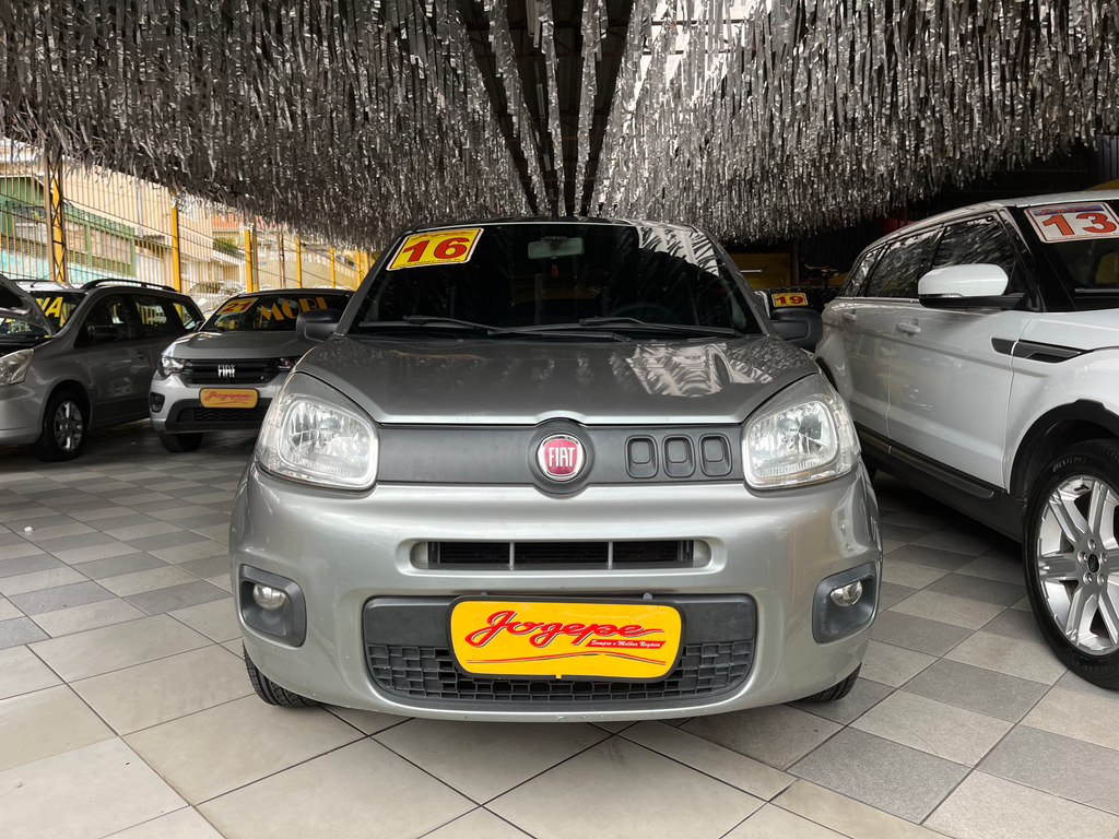 Fiat Uno Cinza