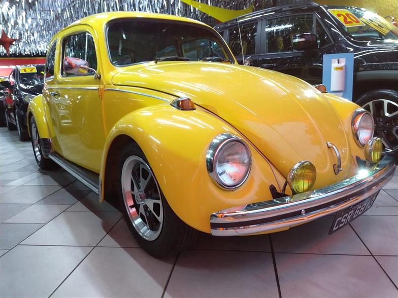 Volkswagen Fusca Amarelo