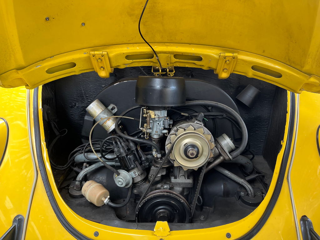Volkswagen Fusca Amarelo