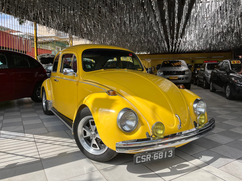 Volkswagen Fusca Amarelo