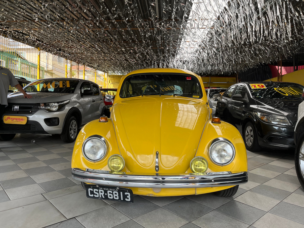Volkswagen Fusca Amarelo