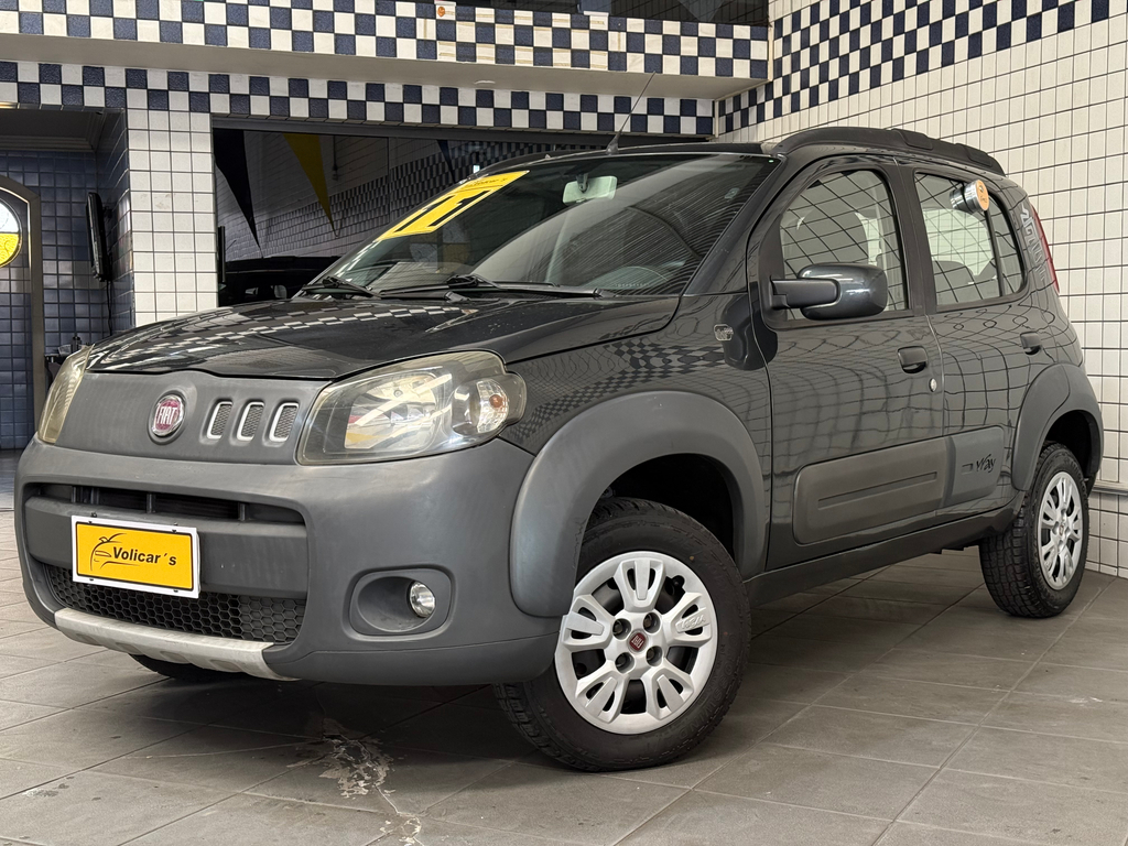 Fiat Uno Cinza