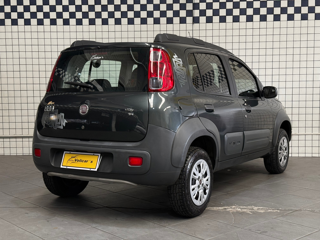 Fiat Uno Cinza
