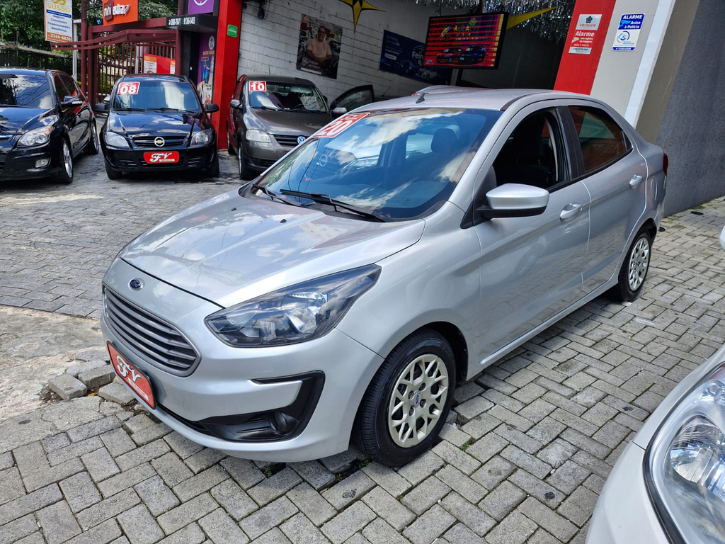 Ford Ka Sedan Prata