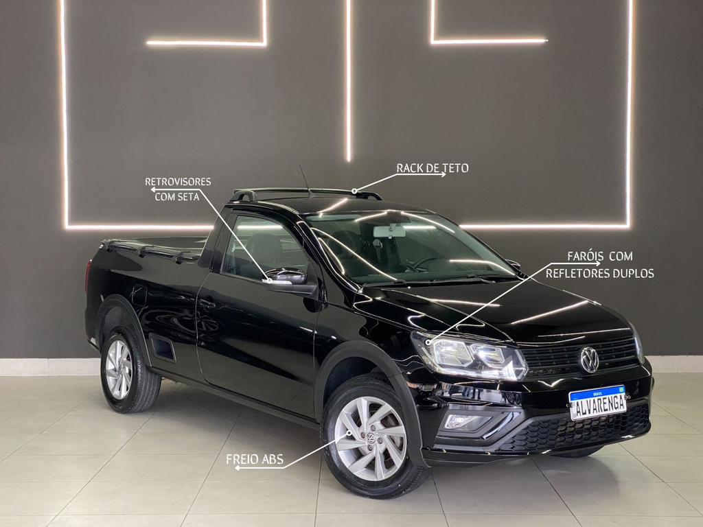 Volkswagen Saveiro Preto