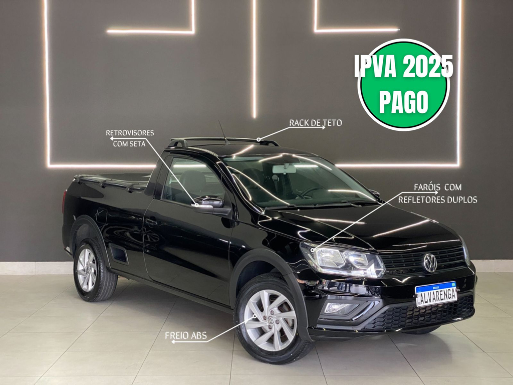 Volkswagen Saveiro Preto