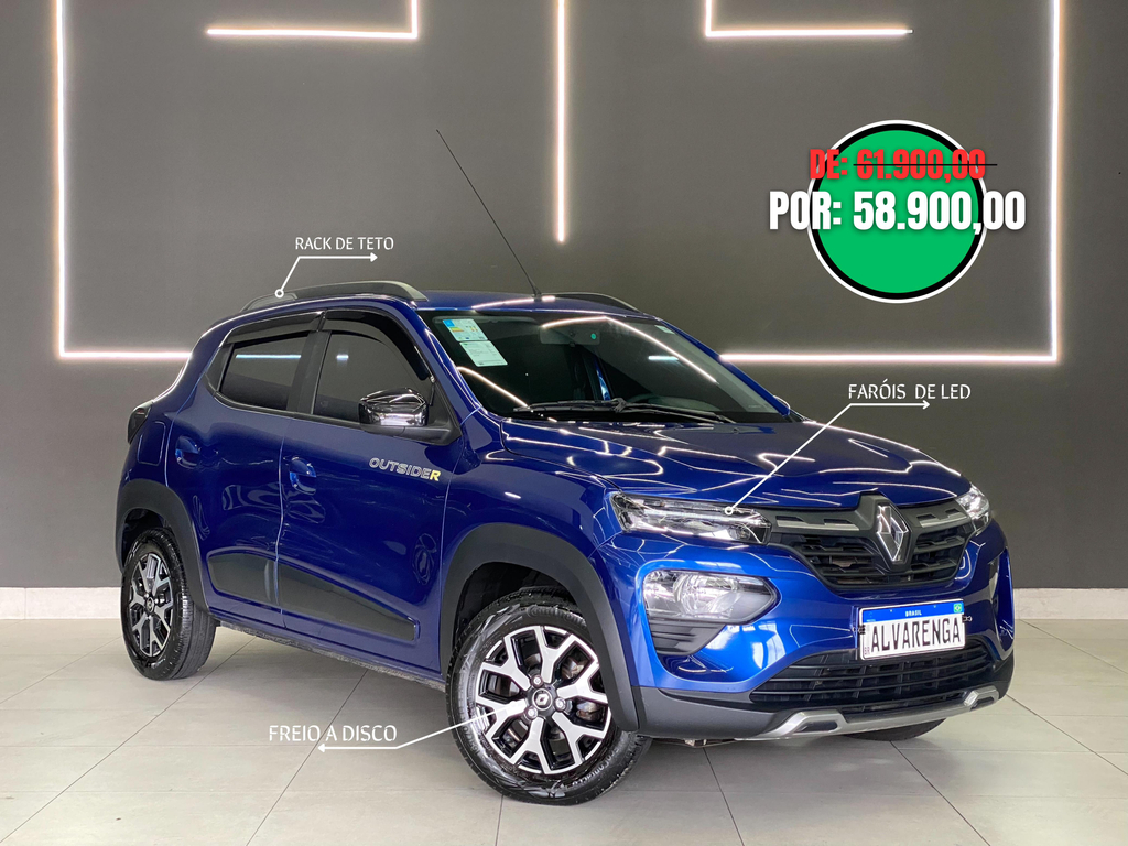 Renault Kwid Azul