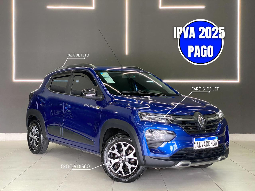Renault Kwid Azul