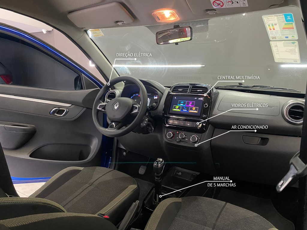 Renault Kwid Azul