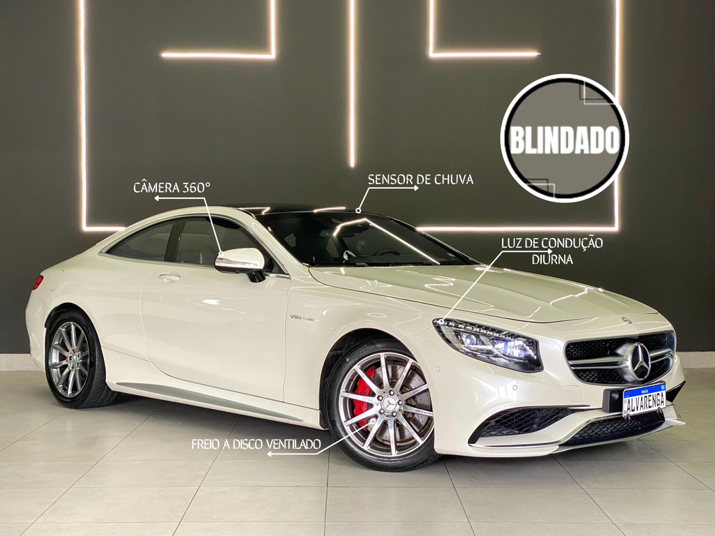 Mercedes Benz S-63 AMG Branco