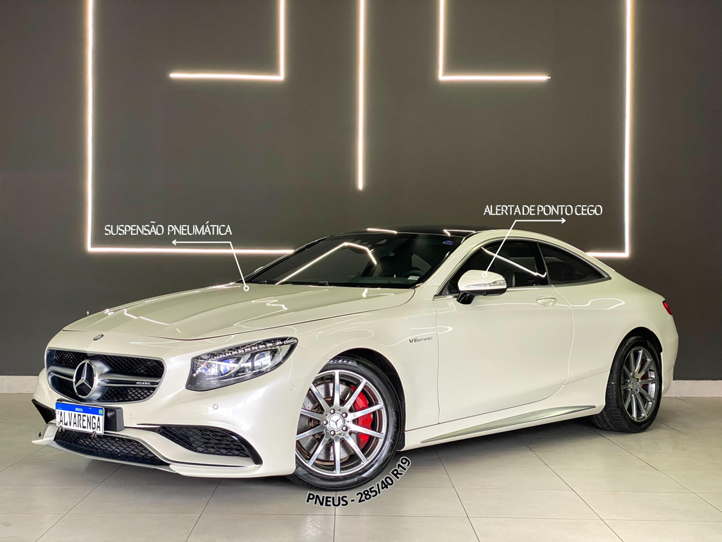 Mercedes Benz S-63 AMG Branco