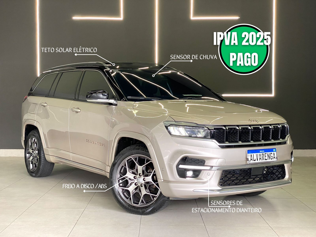 Jeep Commander Dourado