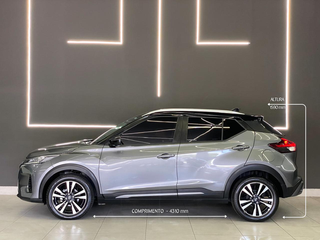 Nissan Kicks Cinza