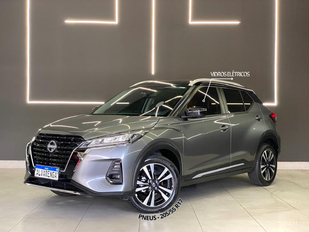 Nissan Kicks Cinza