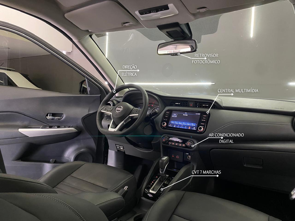Nissan Kicks Cinza