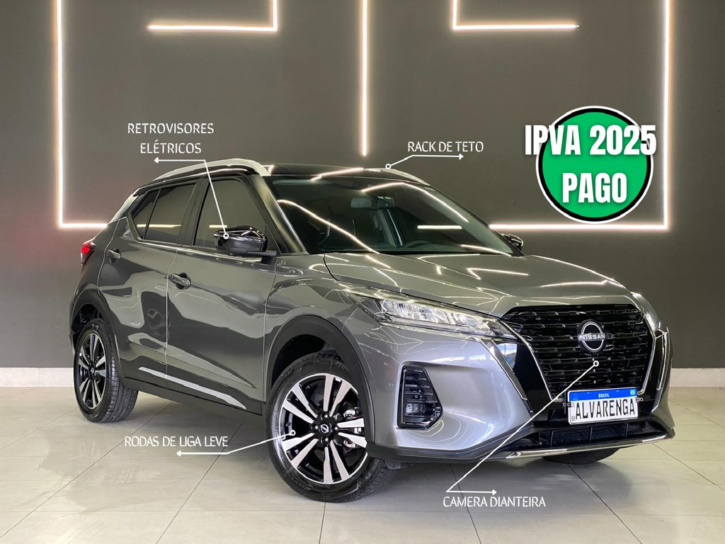 Nissan Kicks Cinza