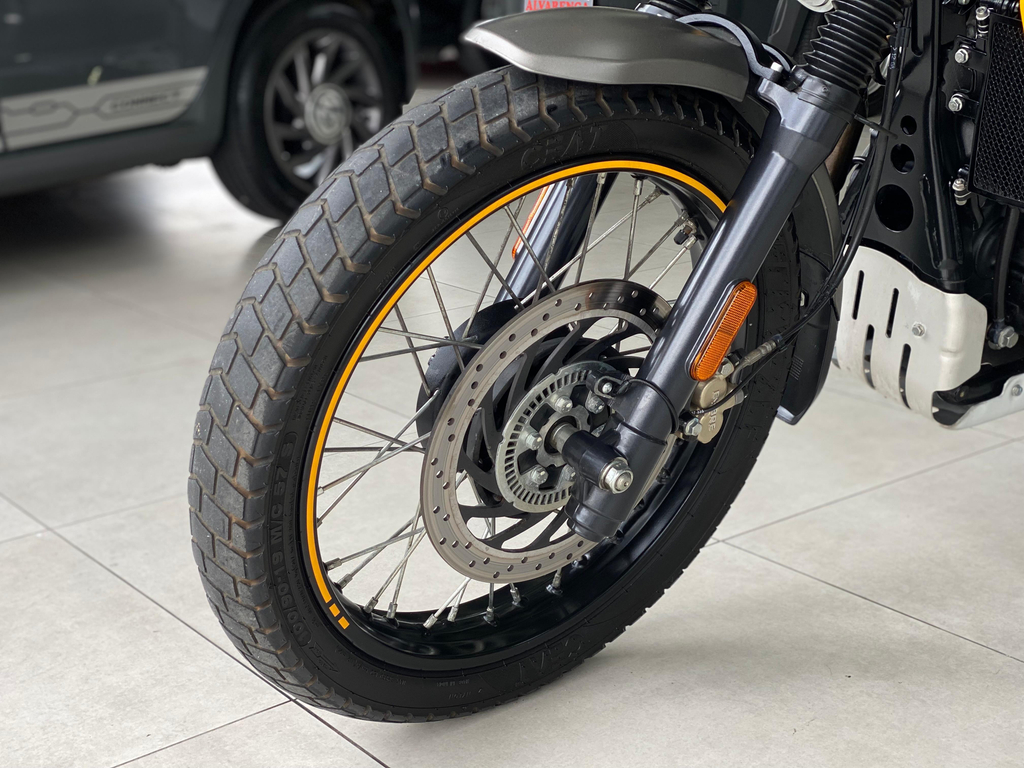 Royal Enfield Scram Cinza