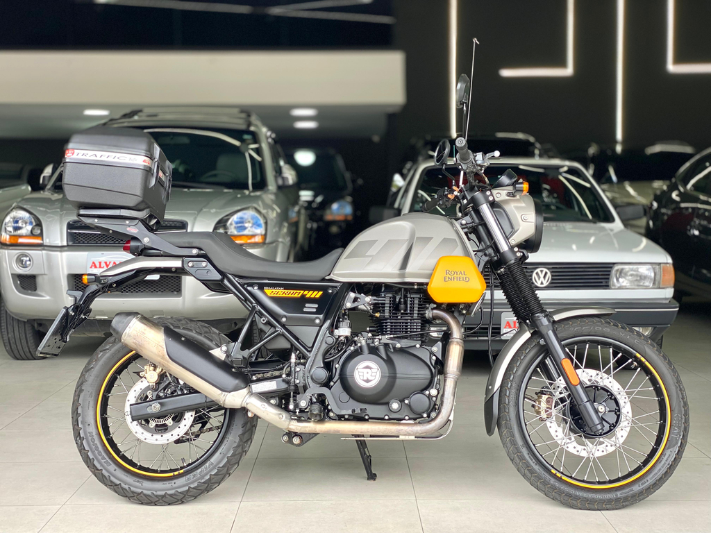 Royal Enfield Scram Cinza