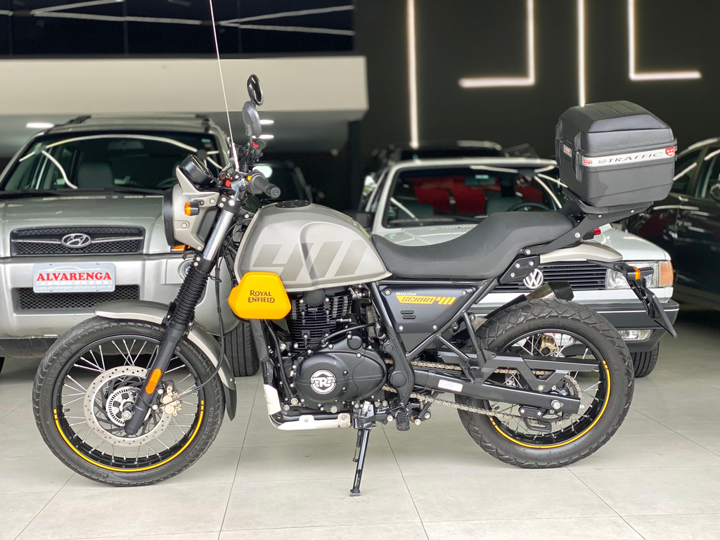 Royal Enfield Scram Cinza