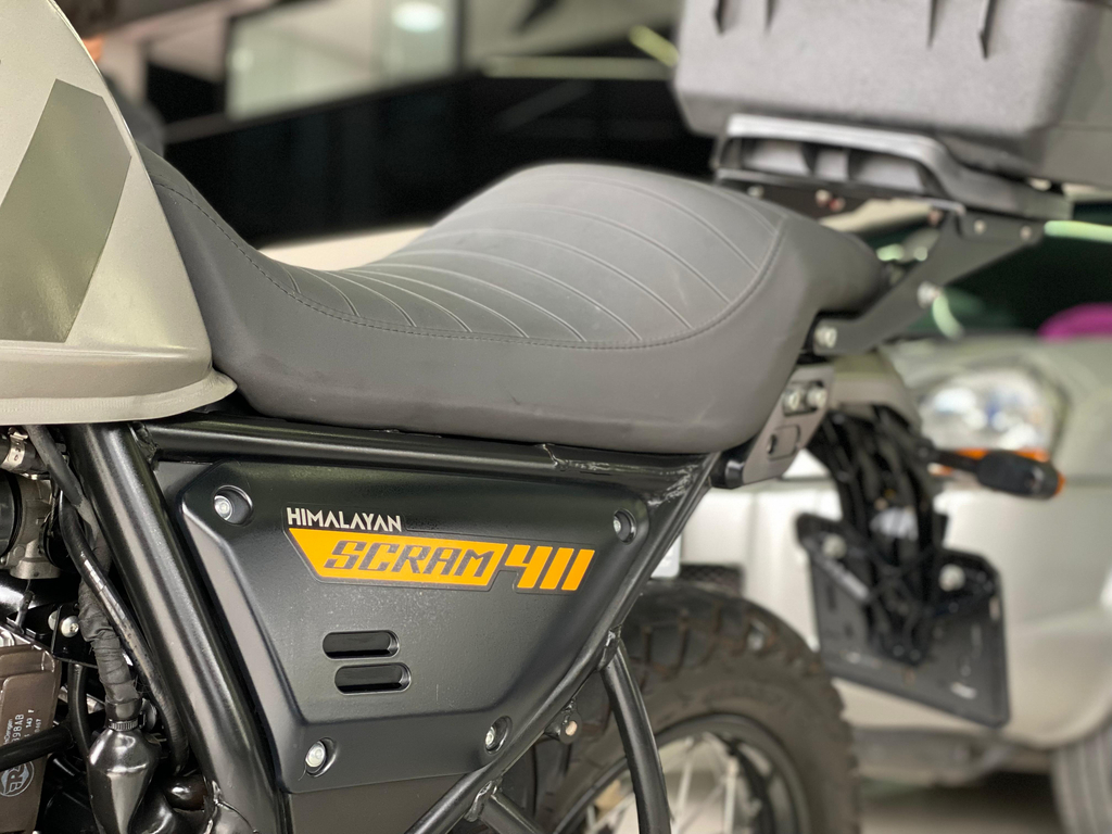 Royal Enfield Scram Cinza