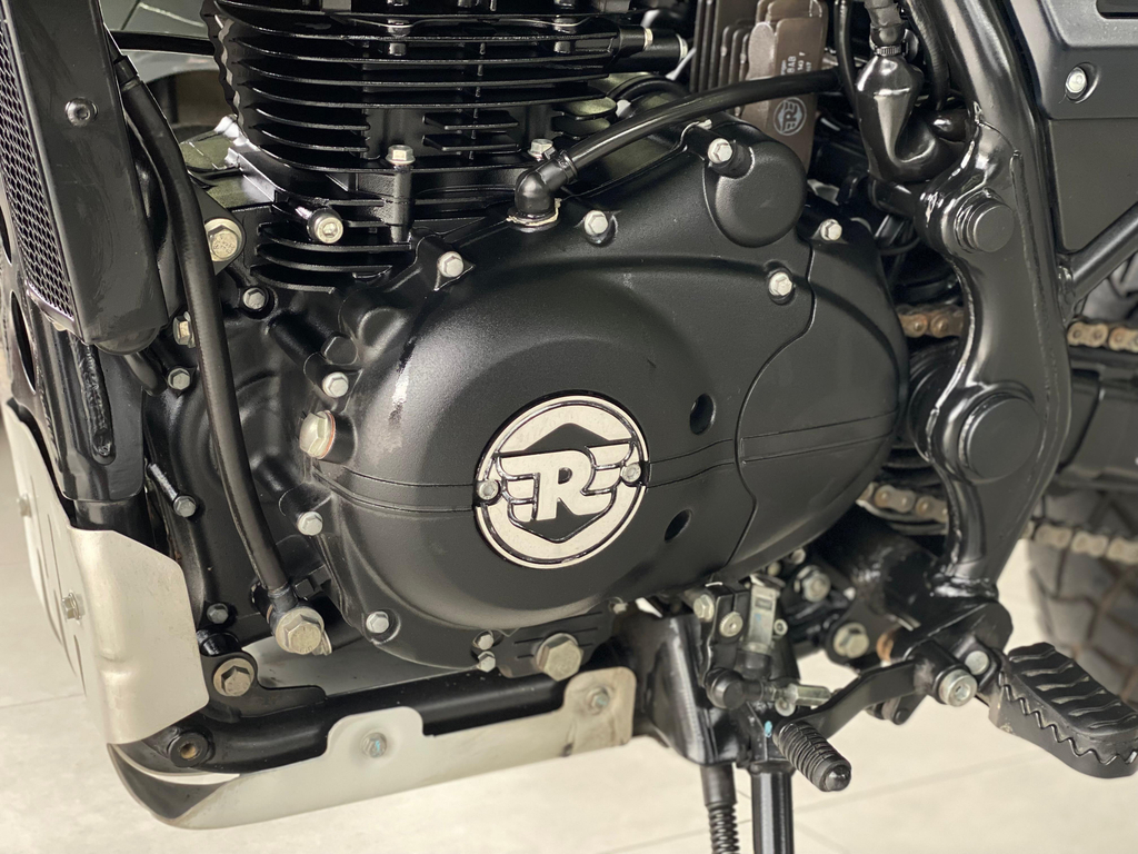 Royal Enfield Scram Cinza