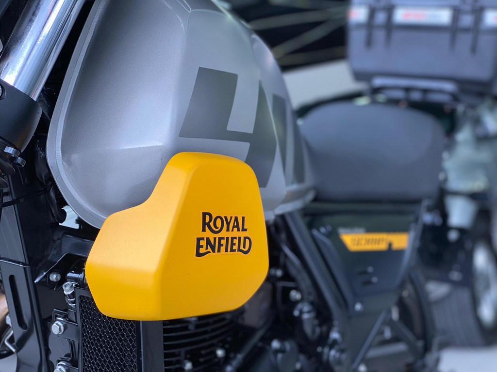Royal Enfield Scram Cinza