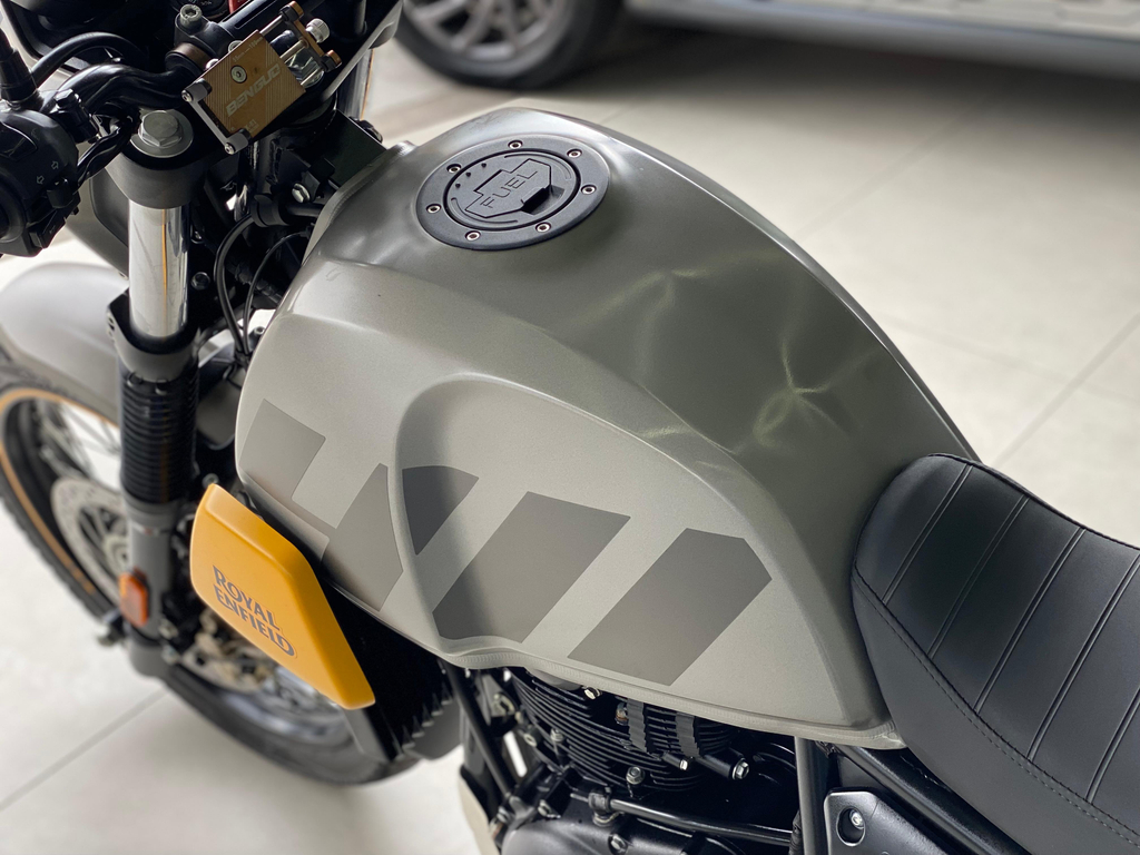 Royal Enfield Scram Cinza