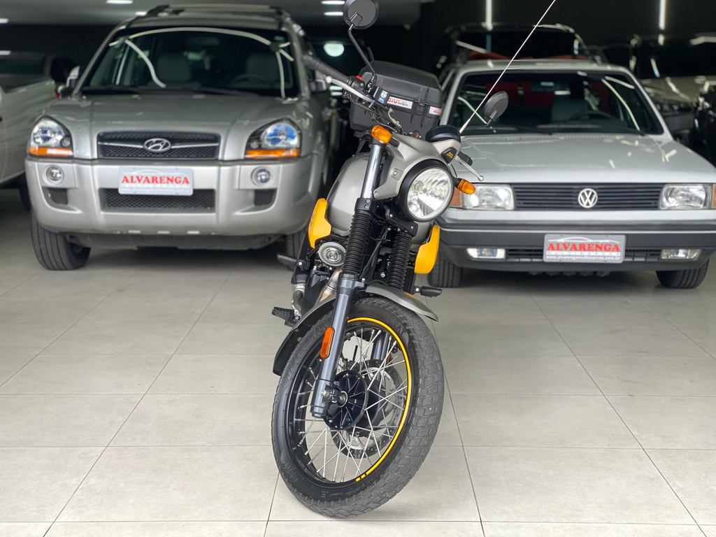 Royal Enfield Scram Cinza