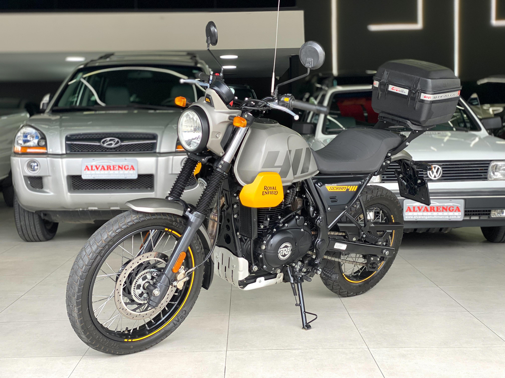 Royal Enfield Scram Cinza