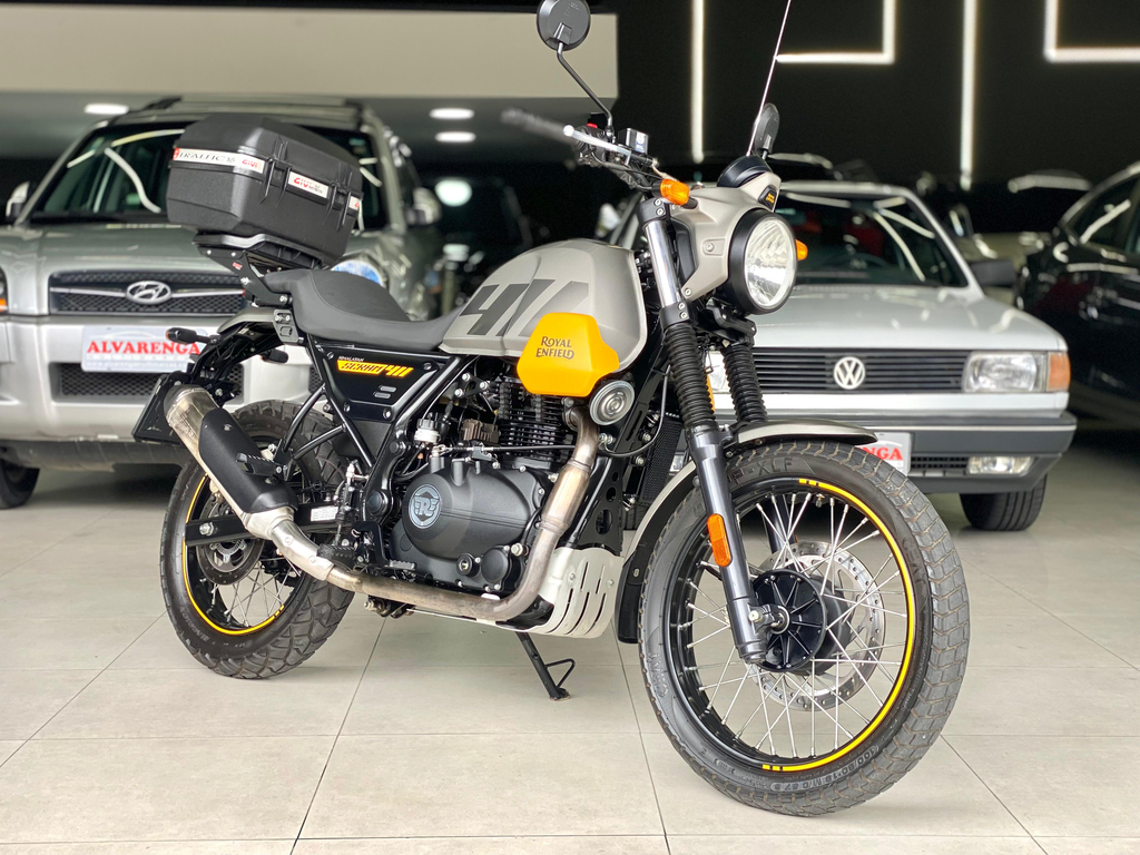 Royal Enfield Scram Cinza