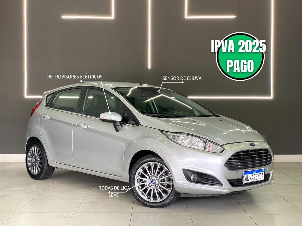 Ford New Fiesta Hatch Prata