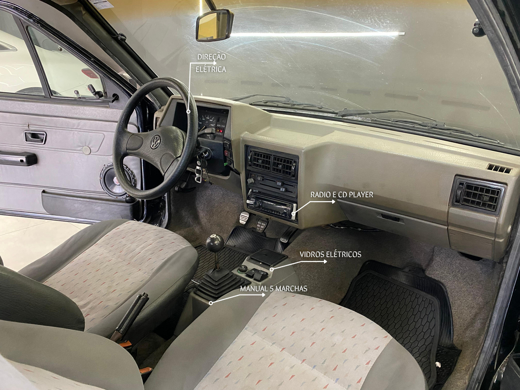 Volkswagen Gol Preto
