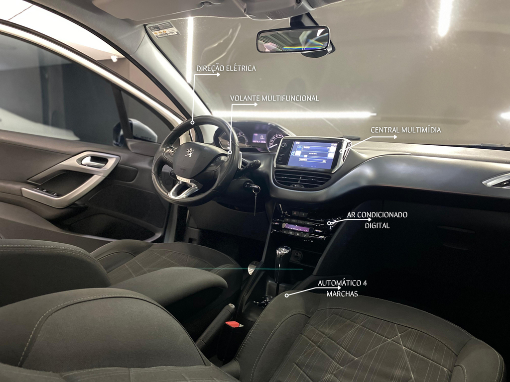 Peugeot 208 Preto