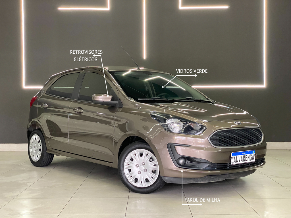 Ford Ka Hatch Cinza