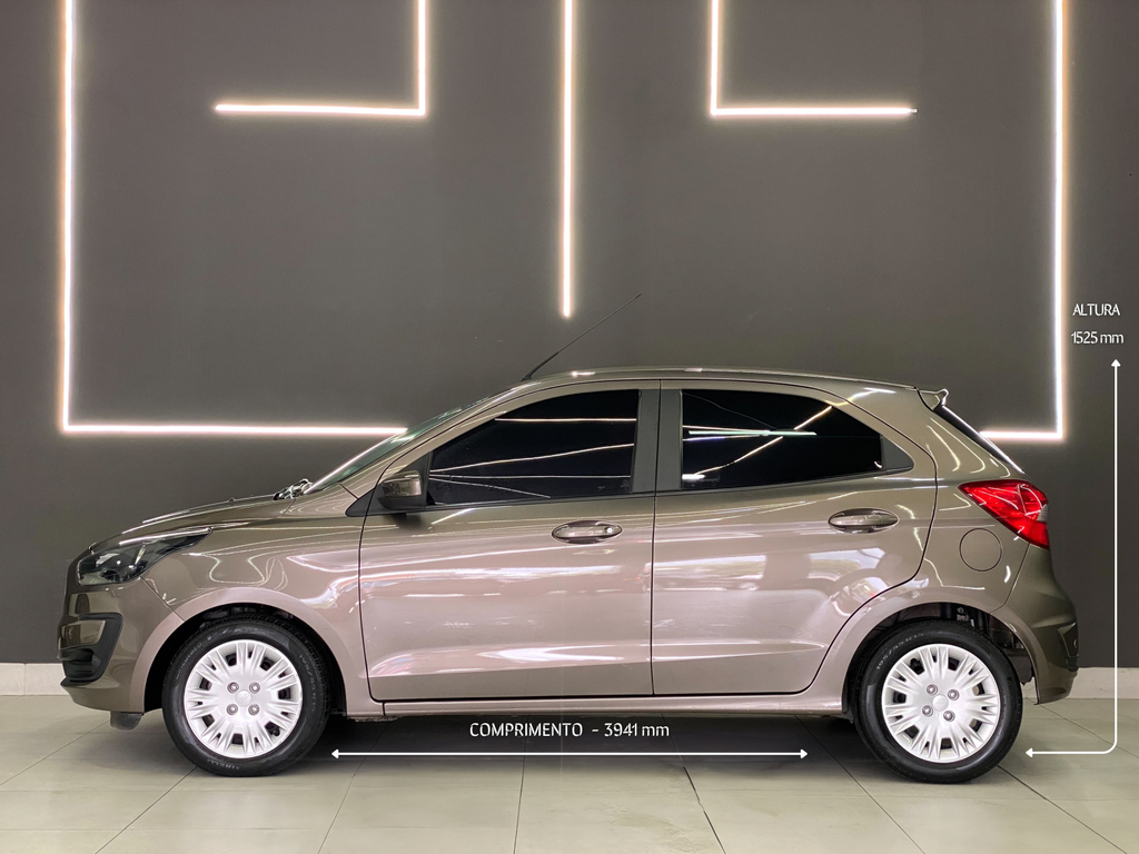 Ford Ka Hatch Cinza