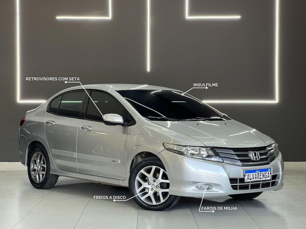 Honda City Prata