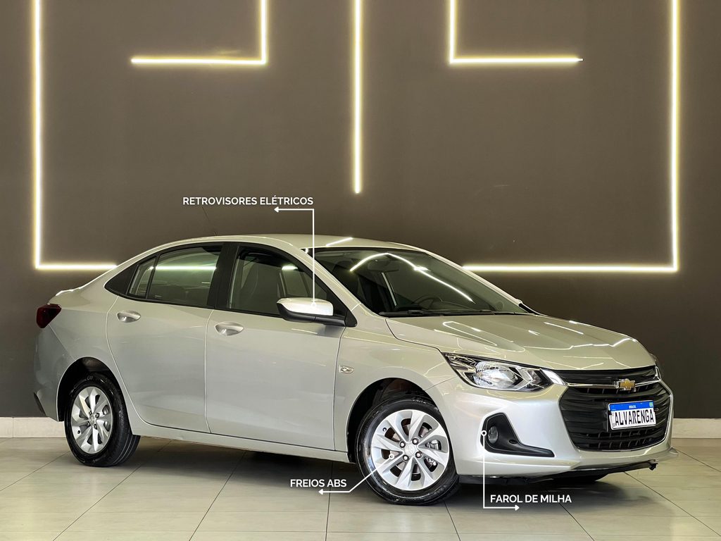 Chevrolet Onix Sedan Prata