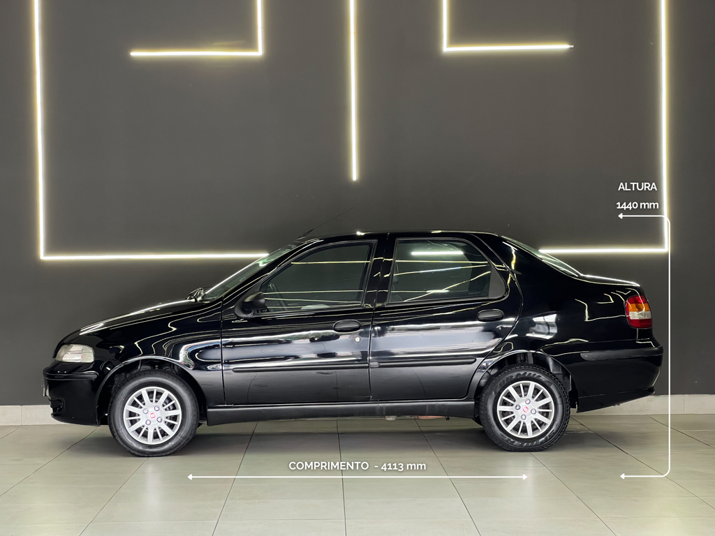 Fiat Siena Preto