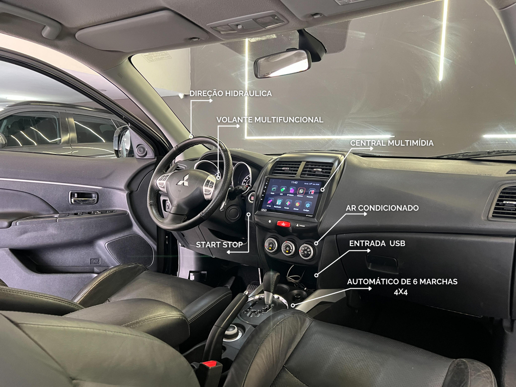 Mitsubishi ASX Preto