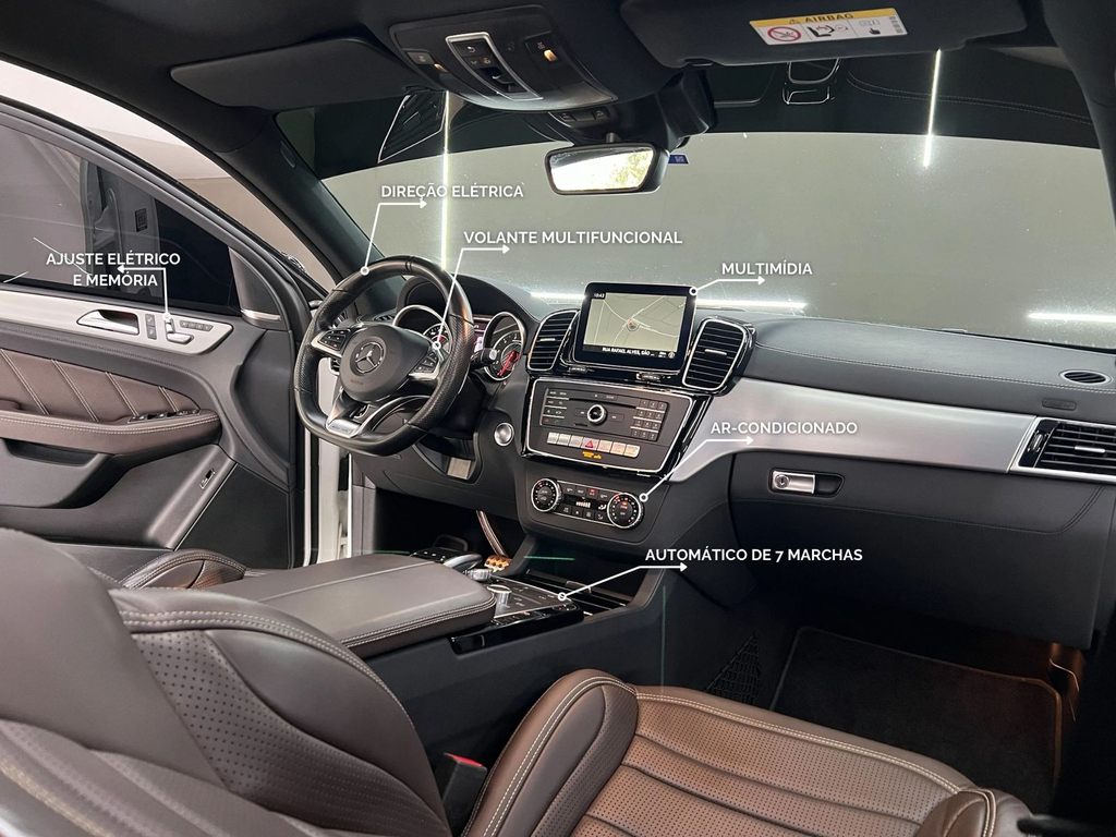 Mercedes Benz GLE-63 Branco