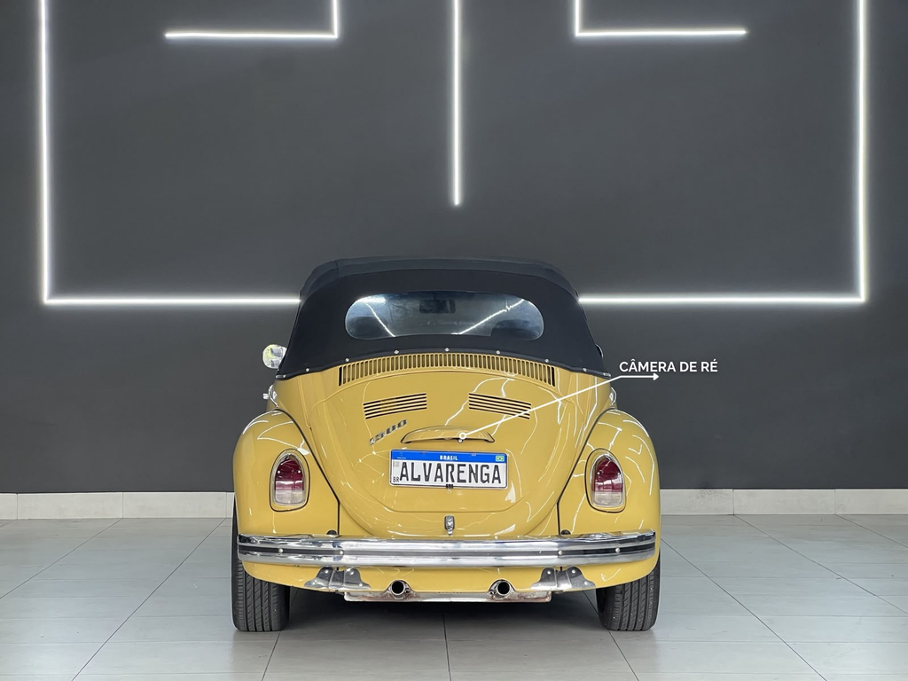 Volkswagen Fusca Amarelo
