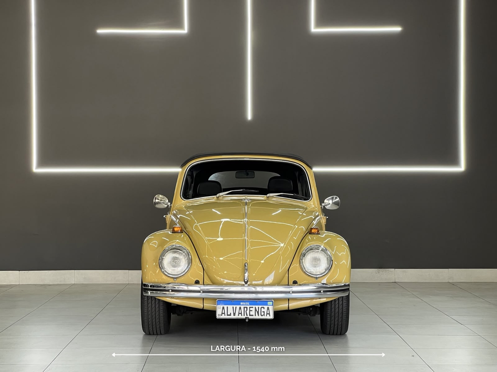 Volkswagen Fusca Amarelo