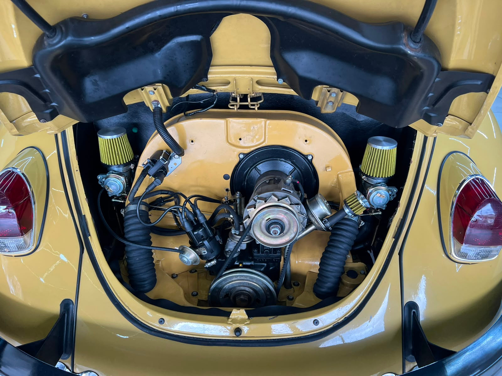 Volkswagen Fusca Amarelo