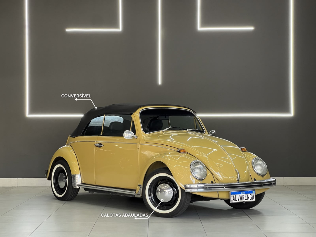 Volkswagen Fusca Amarelo