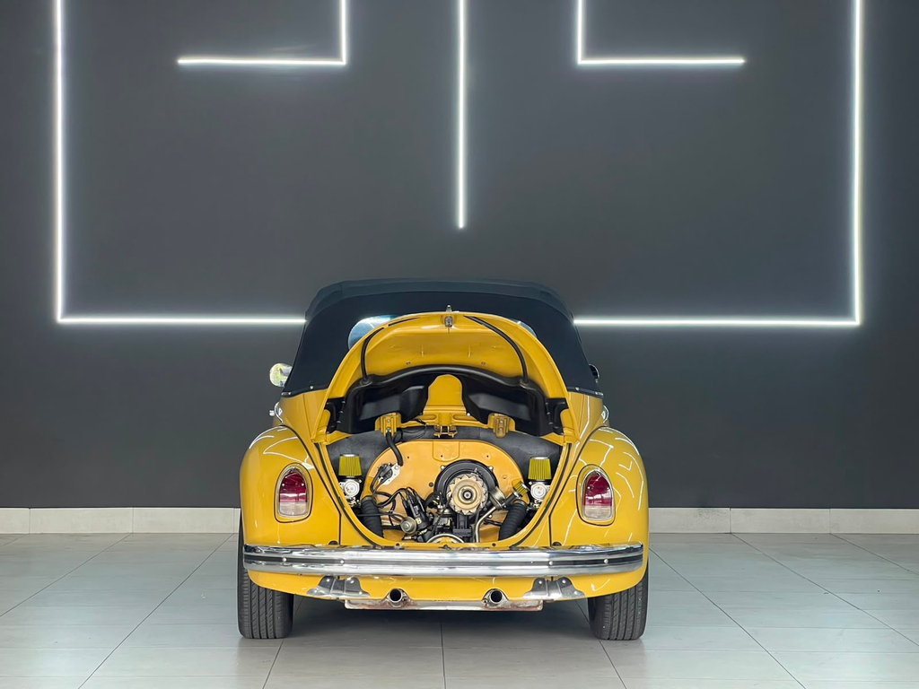 Volkswagen Fusca Amarelo