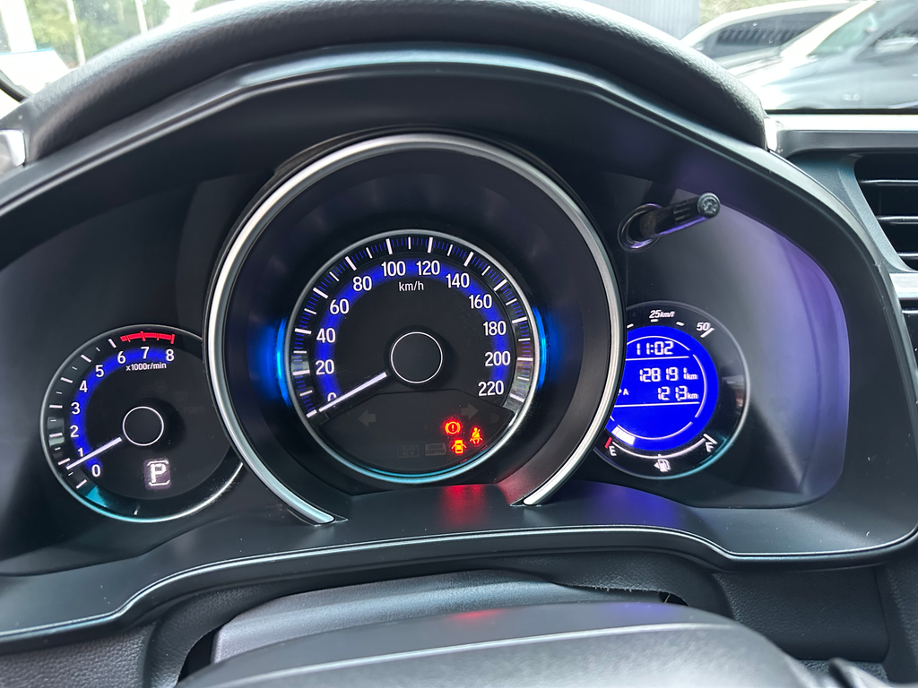 Honda Fit Cinza