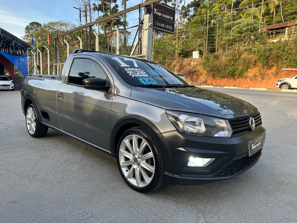 Volkswagen Saveiro Cinza