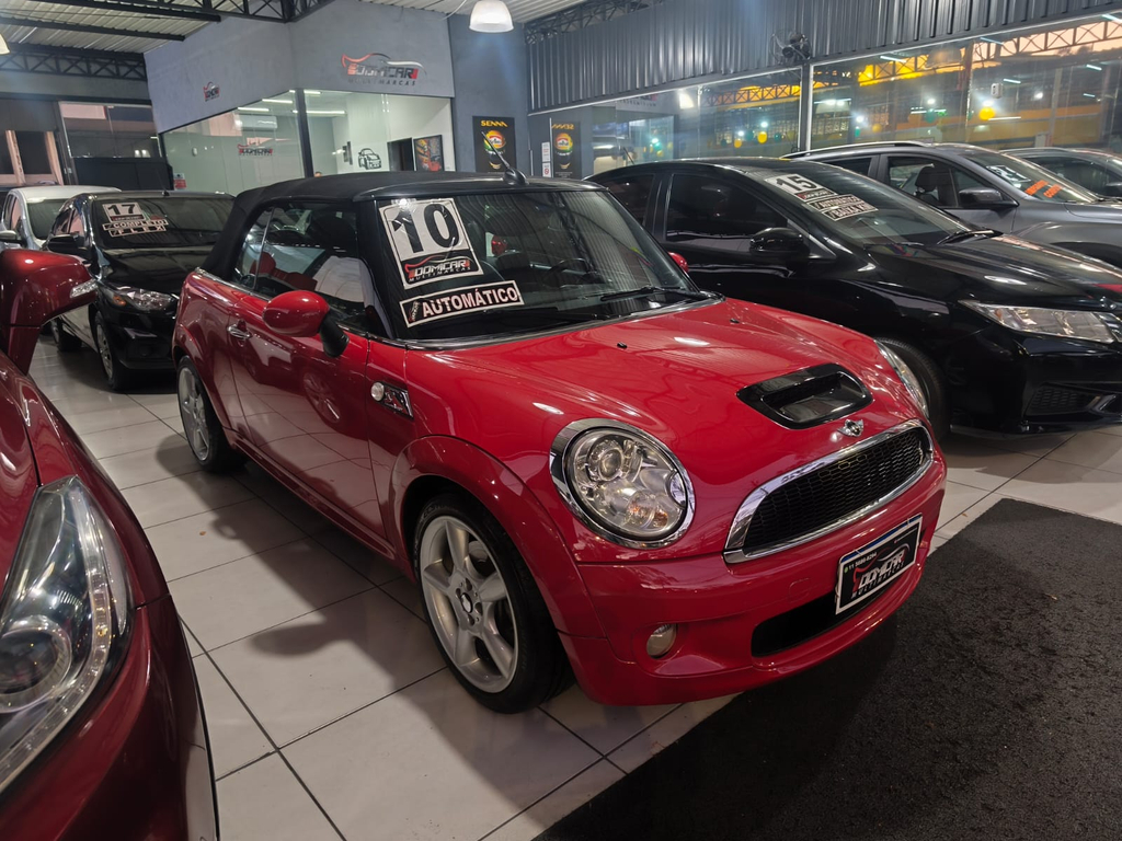 Mini Cabrio Vermelho